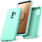 Watana für Samsung Galaxy S9 Plus S9+ Hülle, Soft-Touch-Silikon-HandyHülle, stoßfest, staubdicht, rutschfeste Ganzkörperpanzerung mit Mikrofaserfutter für Samsung S9 Plus S9+,Mintgrün