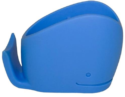 Iouyjiu Animale Toothbrush Stand, Fun Kids Toothbrush Holder, Creative Non-Slip Silicone Bathroom Organizer, Easy-to-Clean Storage for Toothbrushes, Tidy Pen Holder Home Use