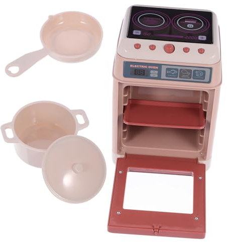 Yardwe Pequeño Electrodoméstico De Juguete para Horno Juguete De Simulación para Mini Horno Eléctrico para rol Casa