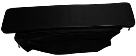 RNXRZANK Inflatable Boat Seat Storage Bag with Cushions, Portable, Made of Oxford, Particularly, for Use, Black, 85cm