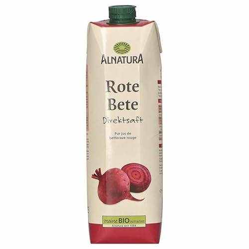 Alnatura Rote Bete Saft, 1 l (Packung mit 6)
