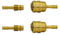 1/2/5/10 Stecker mit Druckluftkupplung Messing Schnellkupplung mit Schlauchtülle 6mm Ventilsteckdose (2)