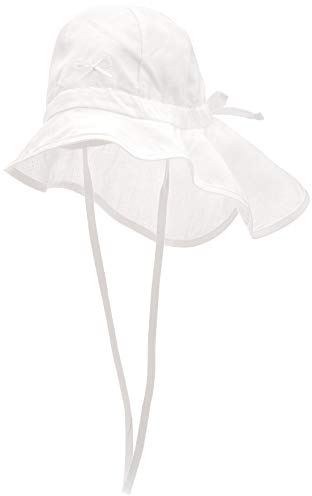 Döll Baby-Mädchen Nackenschutz Leinen Sonnenhut, Mehrfarbig (Original 1000), (Herstellergröße: 49)