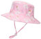 LACOFIA Cappello da Sole per Bambina Cappellino Estivo da Protezione Solare neonata Berretto da Spiaggia con Cinturino sottogola Regolabile Cigno Rosa 6-12 Mesi