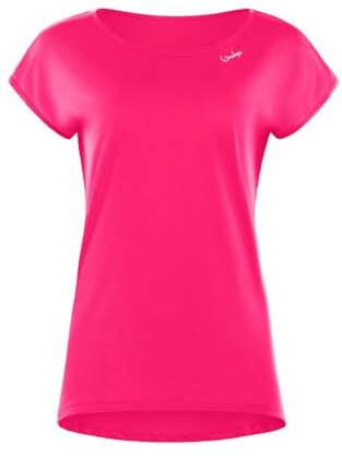 Winshape Damen Ultra leichtes Modal-Kurzarmshirt mit abgerundetem Saum MCT013