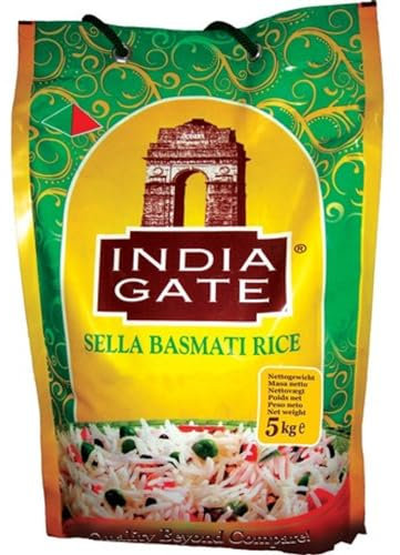 Indiagate Riz Basmati, Parboiled 5000 g