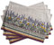 Maison d'Hermine Tischsets, 100% Baumwolle, 4er-Set, 33 cm x 48 cm, dekorative, Ostern waschbare Tischsets für Abendessen, Essen, Camping, Fanny Lavender – Frühling/Sommer