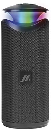 Music Hero Speaker Wireless da 10 Watt con luci LED a 4 Colori, Fino a 2 Ore di ascolto Musica, Slot per TF Card/Micro SD Fino a 32 GB, Ingresso per chiavetta USB