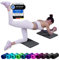 REFIT FITNESS 2er Set Yoga & Fitness Pad Comfort-Mini 25 x 61 x 1.5 cm PainProtect SmartCell NBR Yogamatte Klein Rutschfest Sportmatte Gymnastikmatte Matte Sport Gymnastik Knie Pads Grau Anthrazit