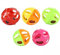 5 Stücke Katze Bell Ball Spielzeug Plastik Spielen Ball Glocke Jagen Kugel Vokal Kleinen Glockenkatze Produkte