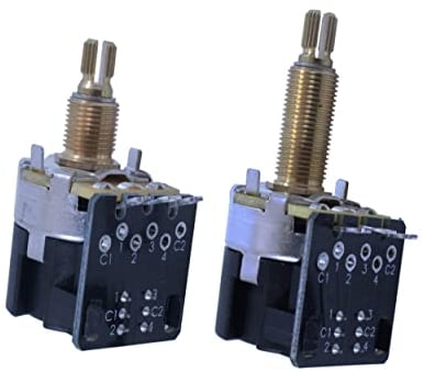 CTS Push/Pull Potentiometer 500k logarithmisch langer Schaft