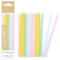 ScrapCooking – 12 lange, gedrehte Pastell-Kerzen – Spiralkerzen mehrfarbig – Twisted Candles für Geburtstagskuchen – Dekoration für Kinder und Erwachsene – aus Paraffin mit Spikes – Backen – 0358