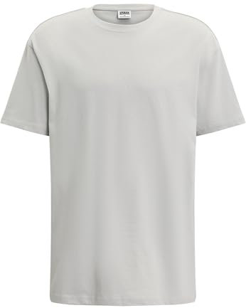 Urban Classics Herren T-Shirt Heavy Oversized Tee, Oversized T-Shirt für Männer, Baumwolle, Rundhals, lightasphalt, XXL