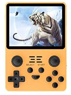 Powkiddy RGB20S - Consola de Juegos de Mano, Tarjeta TF de 16G+128G incorporada, 20000 Juegos, Pantalla IPS de 3.5 Pulgadas, portátil RGB20S con Sistema de código Abierto, Consola de Juegos Retro