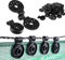 FUFRE 20 pcs Kunststoff-Clips Für Schutztuch, Gartennetz Clip, Kunststoffclip Für Sonnenschutznetz, Schatten-Stoff-Kunststoff-Clips, Gartennetzclips, Schattentuch Clips