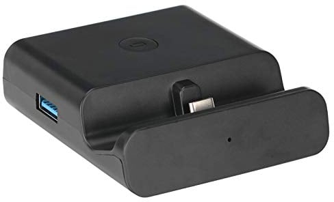 Commutateur Dock de Charge, TV pour Lite avec Station d'accueil HDMI et USB 3.0 Port Adaptateur Convertisseur Vidéo HDMI Lite Portable Remplacement TV