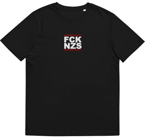FCK NZS T-Shirt 100% Baumwolle (bestickt)
