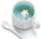TELANKS Taza de unicornio 3D regalos para mujeres con cuchara y cepillo de tazas, tazas de café de 350 ml, regalo divertido para novias y esposas, regalo de cumpleaños