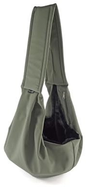 Koko von Knebel Crossbag - Softshell Edition in div. Farben - Hundetasche (Khaki Grün, L/XL)