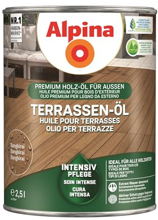 Alpina Terrassen-Öl Bangkirai 2,5 Liter