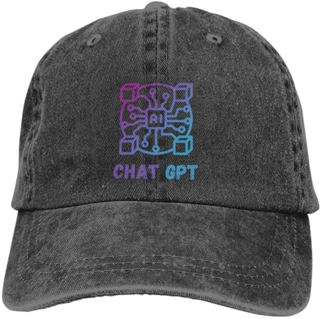 LXCUDXZ Baseball Kappe AI CPU Baseball Caps Schirmmütze ChatGPT Sonnenschutz Hüte für Männer Party Geschenk