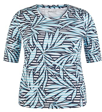 Rabe T-Shirt Gemustert - Rundhals, Kurzarm