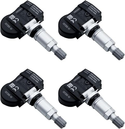 ANBOO TPMS Reifendruckkontrollsensor, 4 Stück RDK Reifendruckkontrolle Reifendruckkontrollsystem für 1er 2er 3er 4er X1 X5 X6 Mi-NI 36106881890 36106856209 36106855539 73901027 70735510