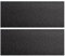 EIROVYA Bügelflicken schwarz，flicken selbstklebend stoff,2 Stück SelbstklebenLerflicken 10x20cm Schwarz - Reparatur für Sofas, Jacken und Taschen