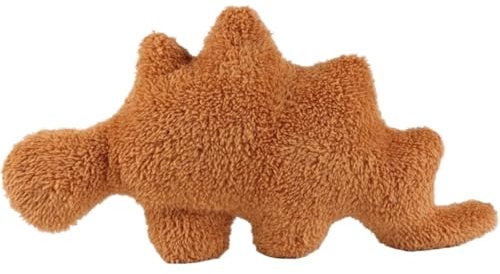 KUKUShining Dino Nugget Plüsch Kissen, Chicken Nuggets Kuscheltier Dinosaurier Stofftier Kissen Plüschtiere Puppe for Kinder Jungen Mädchen(Stegosaurus)
