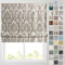 Barnes Blinds - Patterned Roman Blinds, Fully Lined, Custom Sizing Available - Durable Fittings Easy Fit (Pisa Natural 183cm)