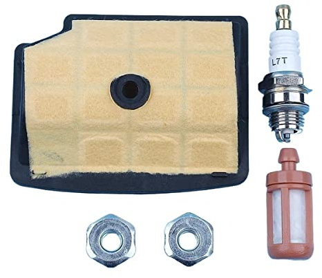 CHUIXISH Outdoor Power Tool Replacement Parts Air Fuel Filter Bar Nuts Kit For MS200T 020T MS200 020 MS 200 Chainsaw 1129 120 1607 Replacement Spare Parts for in Patio Lawn Garden Tool Parts