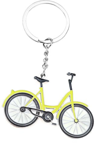 TQEBWUS Porte-clé de vélo, porte-clés de vélo en métal | Pendentif de sac à dos de vélo en alliage charme - Accessoires d'ornement de vélo pour portefeuilles, téléphones, Attribut unique, Siehe