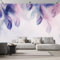 Fototapete Blaue Feder Tapete Fototapete， Abstrakte Tiere Tapete Wandbilder Wohnzimmer Schlafzimmer Kinderzimmer Dekoration Moderne Wanddeko 150×105cm