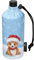 Emil Trinkflasche aus Glas Weihnachtsedition für Mädchen & Jungen - Glasflasche für Schule, Freizeit, Sport: Kinder & Eltern X-MAS Bär 0,4l