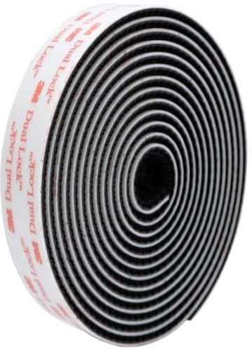 Dual Lock-Klebeband, dünn, extra starke Klebepads, Hochleistungsband, wasserdicht, entfernbar, wiederverschließbare Befestigungselemente, Montageband aus 3M SJ3550 (2 Meter)