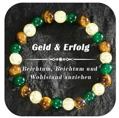 KENIY Naturstein Armband Damen 8mm Runde Edelsteine Armband Damen Elastischen Kristall Frauen Herren Spirituelle Chakra Schmuck Geschenke für Frauen