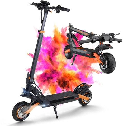 E Scooter,Elektro Elektroroller Erwachsene Elektroscooter,E Roller Offroad,Elektro Scooter Roller,(60-65 Km Reichweite,48V15.6Ah,150 KG Tragkraft)-G2 PRO