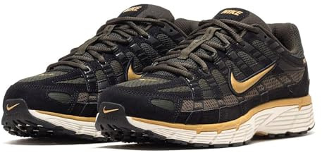 Nike Men's P-6000 Se Sneaker, Black Ochre Sequoia Lt Orewood BRN, 11 UK