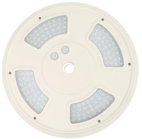 Mikikit Solar Fahnenmastleuchte mit 128 Leds Wetterfeste Solar Außenleuchte für Fahnenmast Wartungsfreie Gartenbeleuchtung für Terrasse und Außenbereich