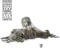 Amakando Grim Reaper Halloween Deko Animiertes Zombie Skelett Sensenmann Dekofigur Garten Animierte Halloweendeko Gruselige Party Deko Figur Gevatter Tod Raumdekoration
