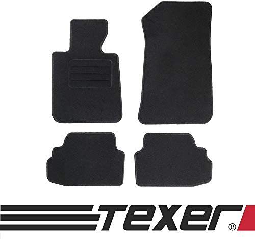 CARMAT TEXER Textil Fußmatten Passend für BMW 1 E81 Bj. 2004-2013 Basic