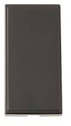 Click MM450BK Single Module Media Blank Black