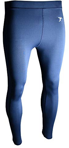 Precision Unisex's Essential Baselayer Leggings Adult, Navy, S