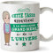 Mugffins Mamie Mug/Tasse - Cette Tasse Appartient à La Meilleure Grand-Mère de l'univers - Tasse Originale/Cadeau Anniversaire/Fête des Mères/Futu