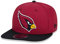 New Era Arizona Cardinals NFL Two Tone Rot Schwarz Verstellbare 9Fifty Original Fit Snapback Cap - One-Size