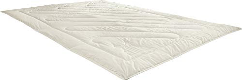 Erwin Müller Bio Extra-Leichtsteppbett Hanf 60% Hanf, 40% Baumwolle Natur Größe 135x220 cm
