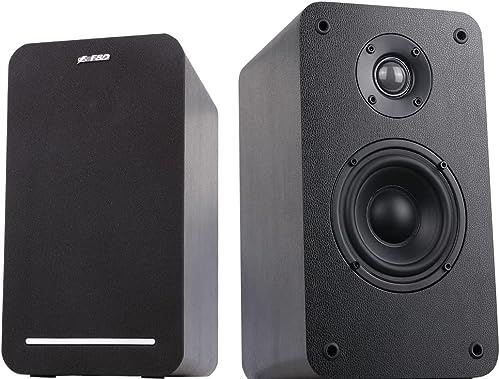 F&D Hi-Fi Sound Performance 2.0 Lautsprecher R40BT, Holzdesign