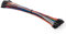 Chanzon 40 STK. 20cm lang Female-Female Jumper Wire Kabel Leitungsverbinder Solderless Mehrfarbig für Arduino Raspberry Pi Elektronisches Steckbrett Protoboard PCB Board