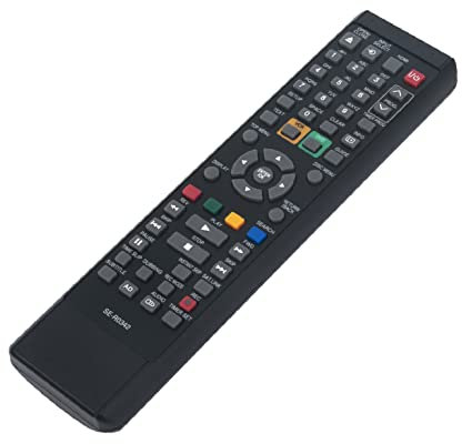 AULCMEET SE-R0342 SE-R0343 Ersatzfernbedienung kompatibel mit Toshiba DVD VCR Video Heimkinosystem DVR19DTKB2 DVR19DTKB DVR20KB