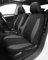 TOYOUN Universal Autositzbezüge für Vordersitze - Sitzbezüge Auto Atmungsaktiv Sitzschoner Auto - Schonbezug Autositz Vorne 2er Set Autozubehör, Grau